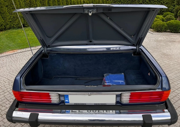 Mercedes-Benz SL cena 149000 przebieg: 77000, rok produkcji 1989 z Łódź małe 79